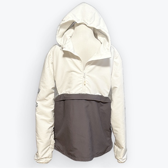 adidas Lightweight Half-Zip Anorak Windbreaker Pullover Hooded Jacket ~ Unisex? - Picture 1 of 16
